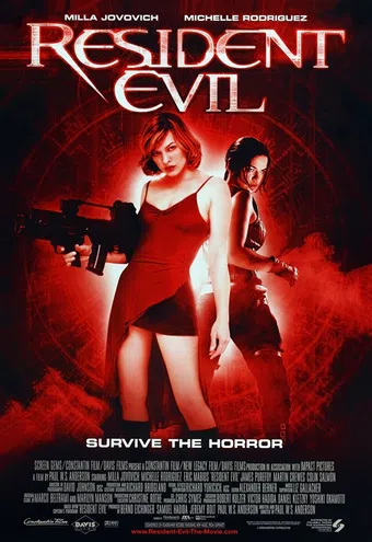 resident evil 2002 poster