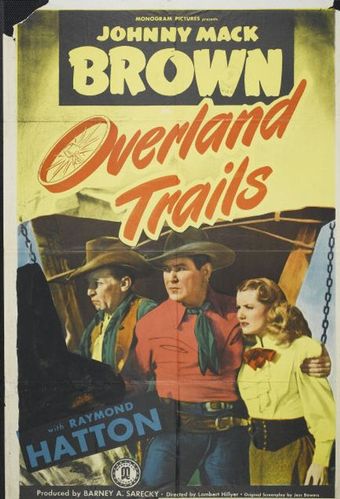 overland trails 1948 poster