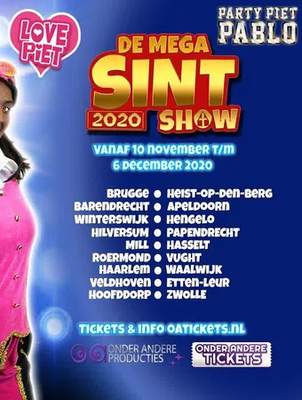 mega sint show 2016 poster