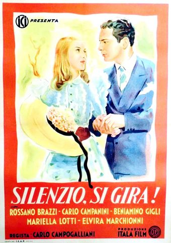 silenzio, si gira! 1943 poster