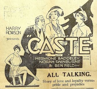 caste 1930 poster