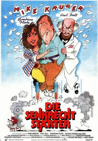 die senkrechtstarter 1989 poster