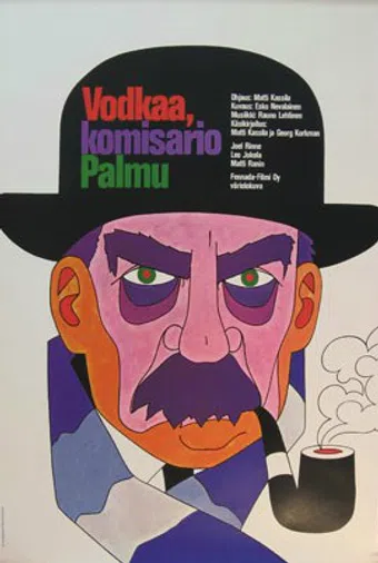 vodkaa, komisario palmu 1969 poster