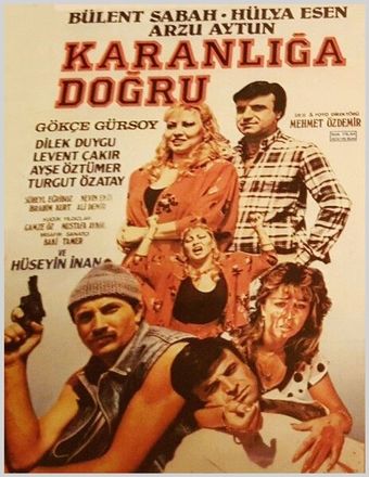 karanliga dogru 1985 poster