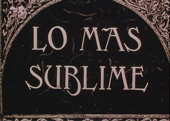 lo más sublime 1926 poster