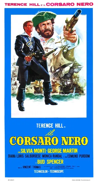 il corsaro nero 1971 poster