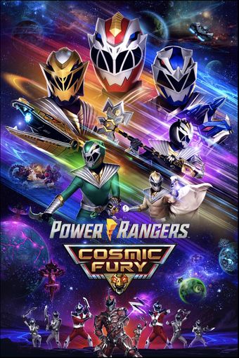 power rangers cosmic fury 2023 poster