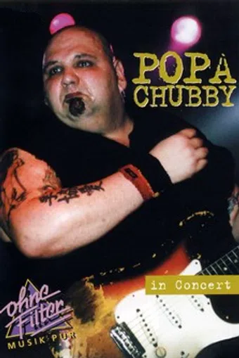 popa chubby: in concert / ohne filter 1997 poster