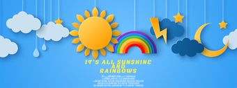 it's all sunshine and rainbows 2023 poster