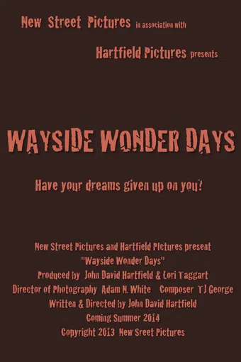 wayside wonder days poster