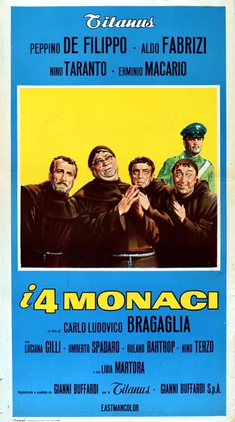 i 4 monaci 1963 poster