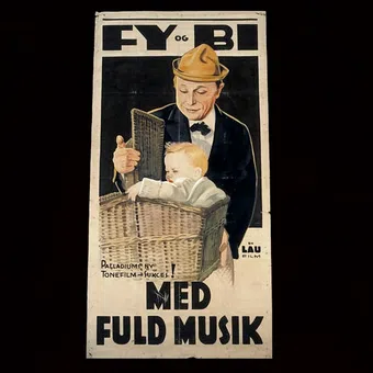 med fuld musik 1933 poster