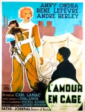 l'amour en cage 1934 poster