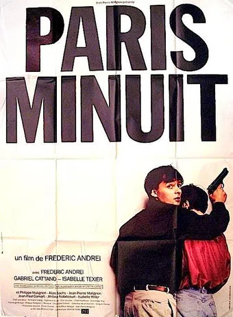 paris minuit 1986 poster