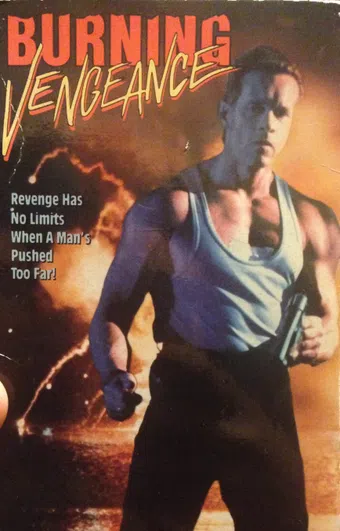 burning vengeance 1989 poster