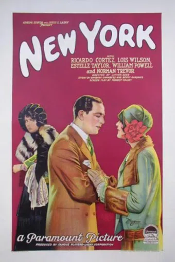 new york 1927 poster