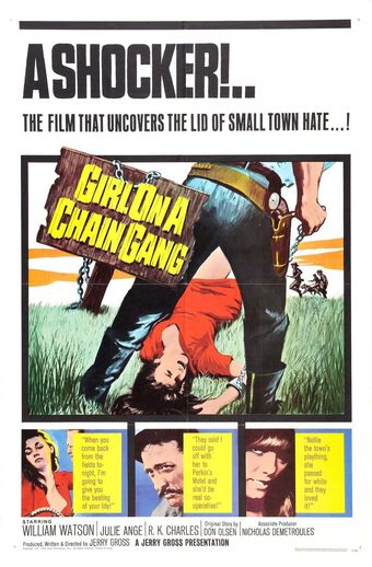 girl on a chain gang 1966 poster