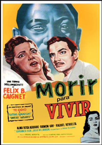 morir para vivir 1954 poster