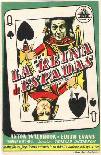 the queen of spades 1949 poster