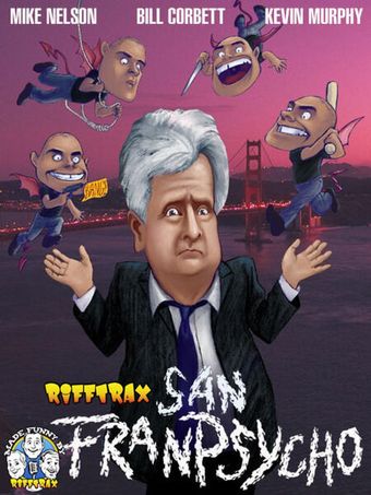 rifftrax: san franpsycho 2021 poster