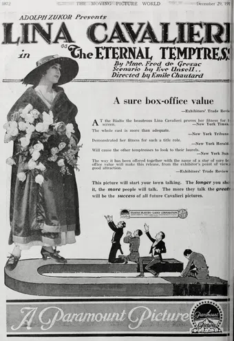 the eternal temptress 1917 poster