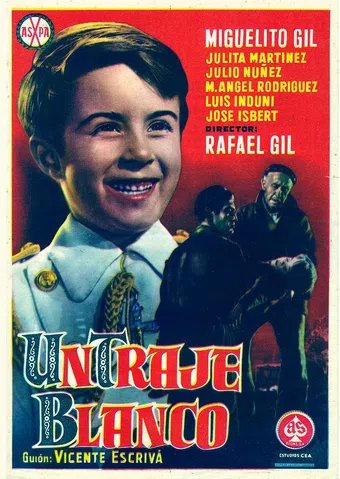 un traje blanco 1956 poster