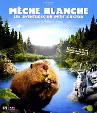 mèche blanche, les aventures du petit castor 2008 poster