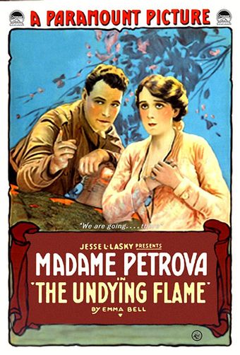 the undying flame 1917 poster