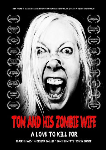 tom and his zombie wife 2021 poster