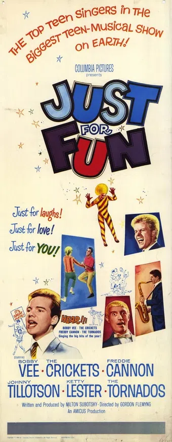 just for fun 1963 poster