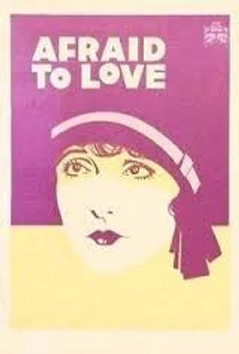 afraid to love 1927 poster