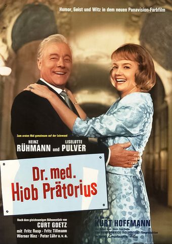 dr. med. hiob prätorius 1965 poster