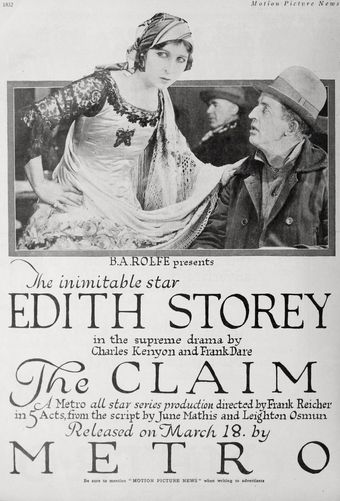 the claim 1918 poster