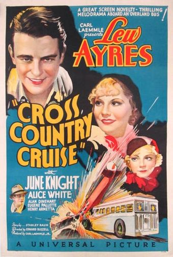 cross country cruise 1934 poster