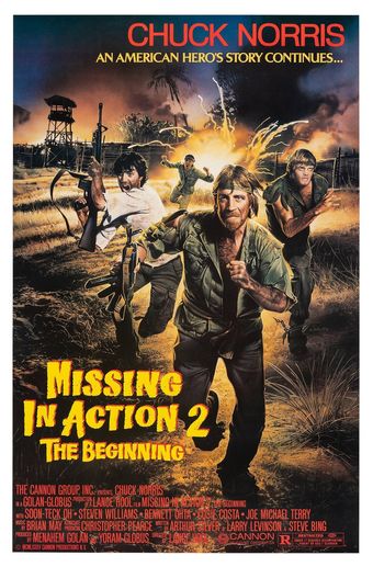 missing in action 2: the beginning 1985 poster