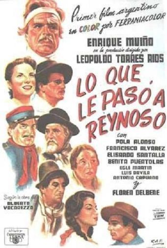 lo que le pasó a reynoso 1955 poster