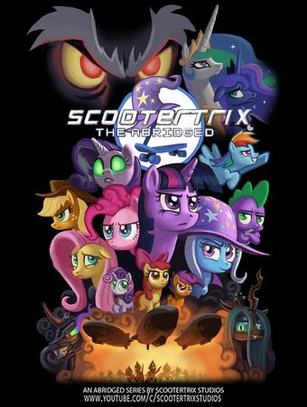 scootertrix the abridged 2014 poster