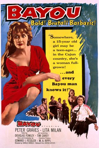 bayou 1957 poster