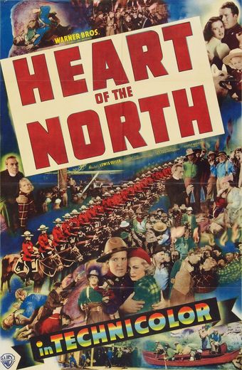 heart of the north 1938 poster