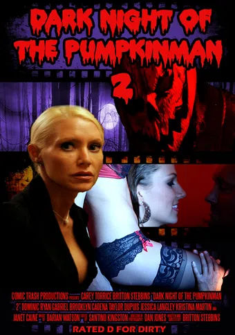 dark night of the pumpkinman 2 2012 poster