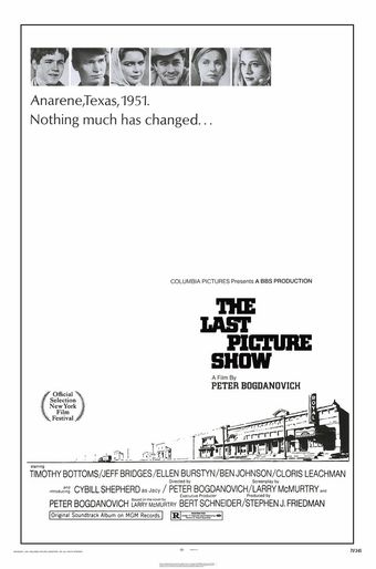 the last picture show 1971 poster