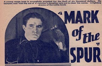 mark of the spur 1932 poster