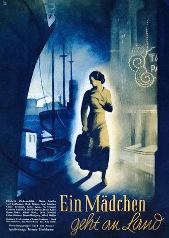 ein mädchen geht an land 1938 poster