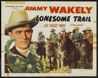 lonesome trail 1945 poster