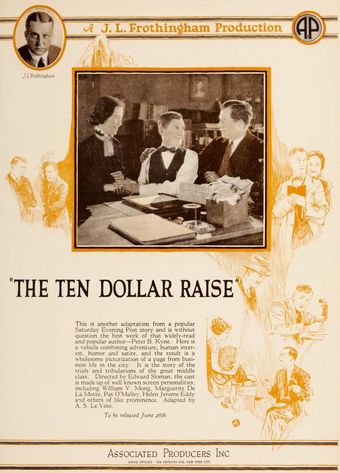 the ten dollar raise 1921 poster