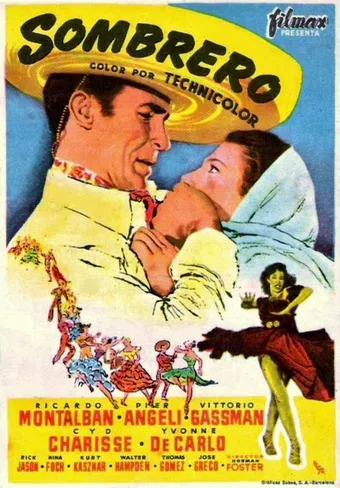 sombrero 1953 poster