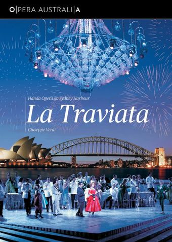 la traviata on sydney harbour 2012 poster