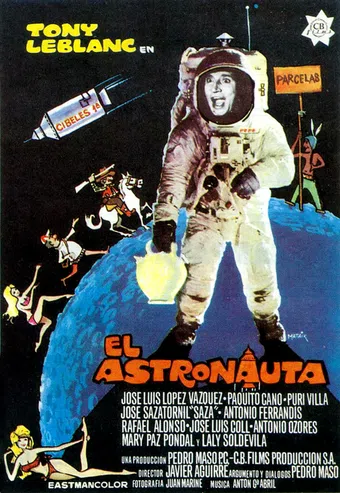 el astronauta 1970 poster