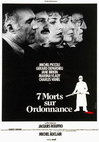 7 morts sur ordonnance 1975 poster