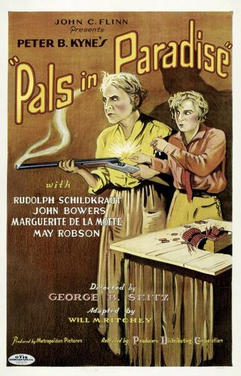 pals in paradise 1926 poster